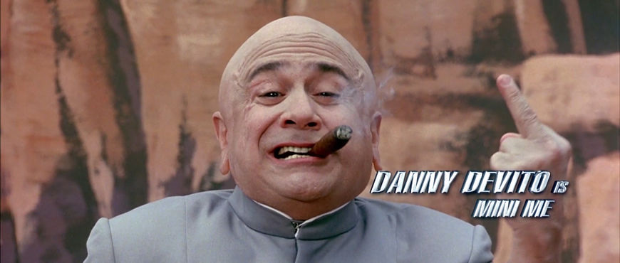 IMAGE: Still - Danny Devito as Mini-me