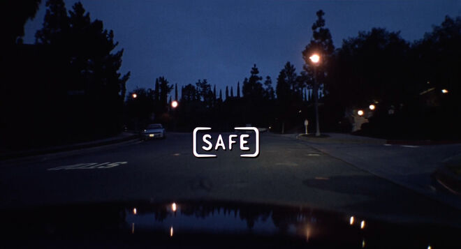 IMAGE: Still - Safe (1995) title card