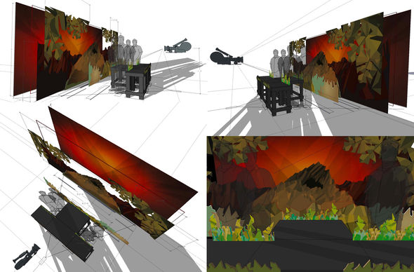 Set design previs