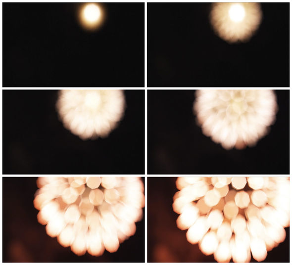 Fireworks frames