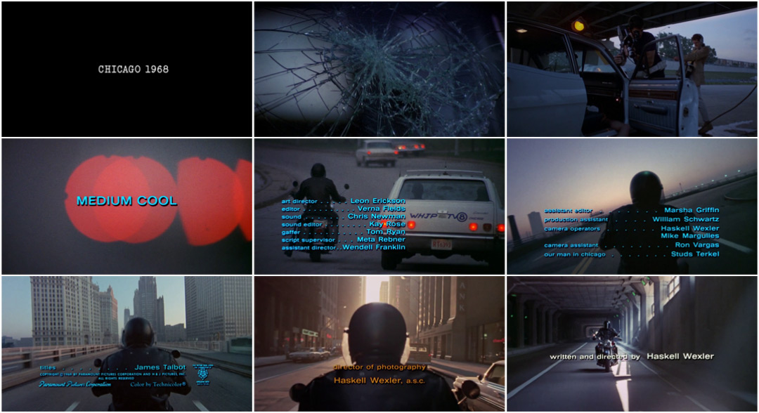 medium cool 1969 art of the title cool title designs