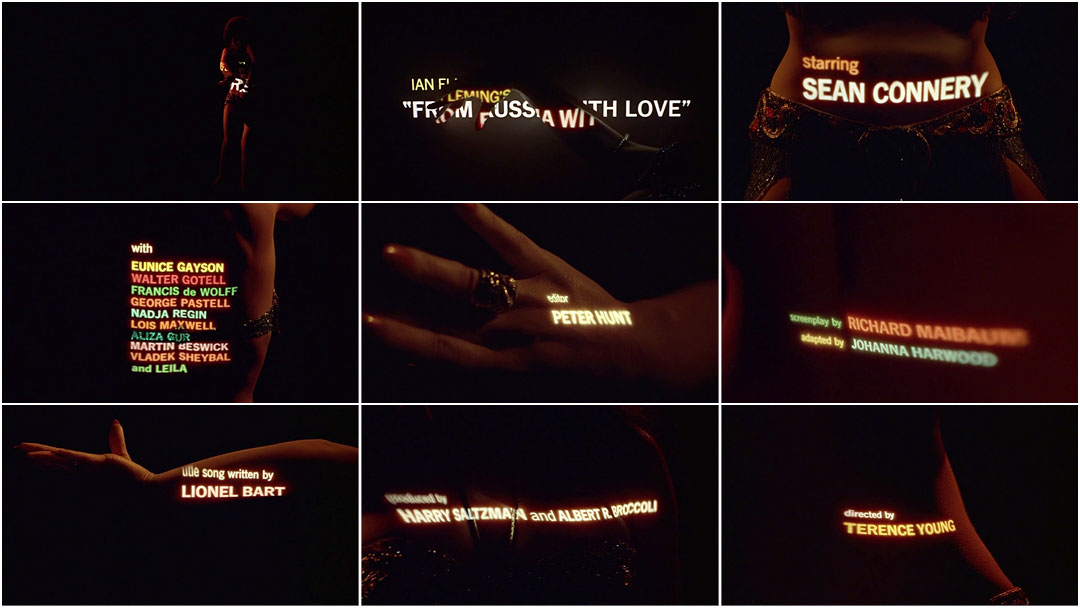 From Russia with Love (1963) — Art of the Title